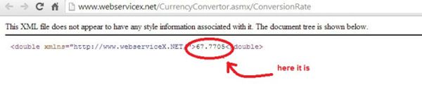Current Curency Rate