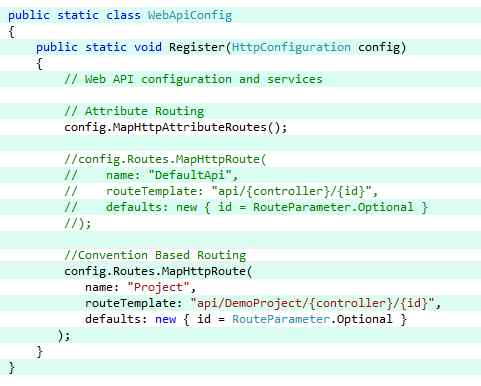 Working With Attribute Routing In Web API 2