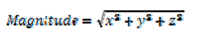 Magnitude