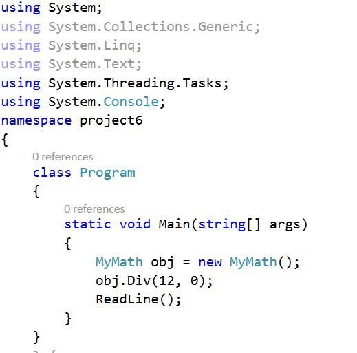 List of All New Features in C# 6.0: Part 1
