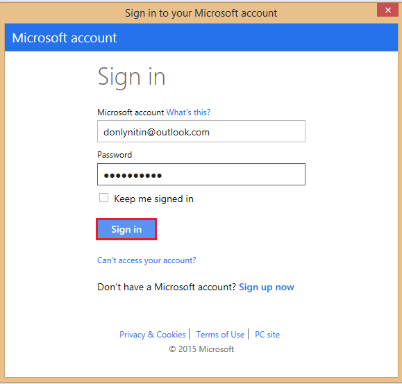 Microsoft Windows Azure Account