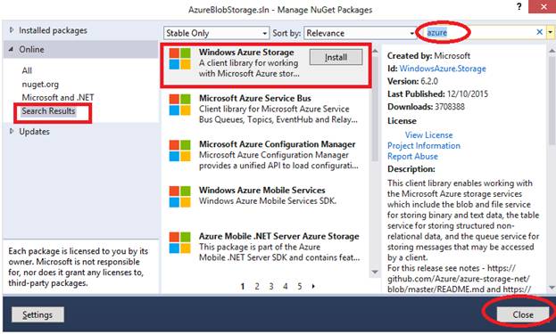 Windows Azure Storage