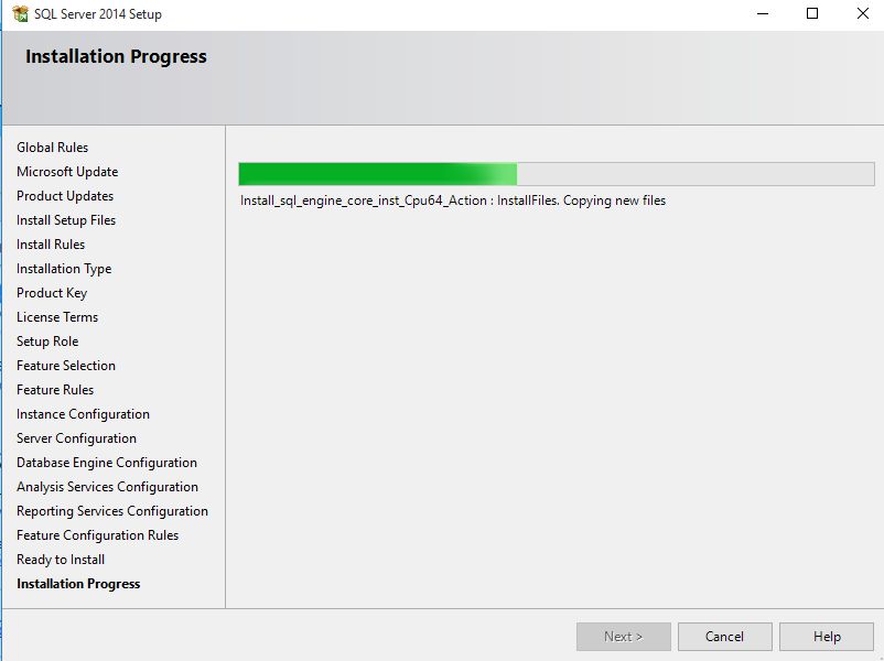 SQL Server 2014 Installation Steps