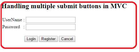 Handling Multiple Submit Buttons on the Same Form in ASP.Net MVC