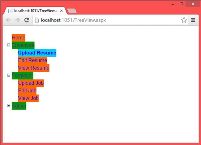 TreeView Control In ASP.NET