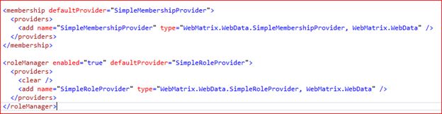 SimpleMembershipProvider