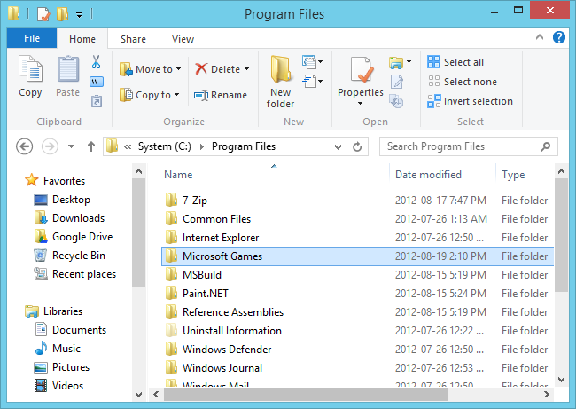 Windows Vista / Windows 7 games ported for Windows 8 Download