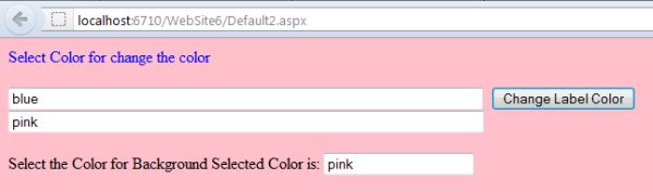 Working With HTML5 Color Picker