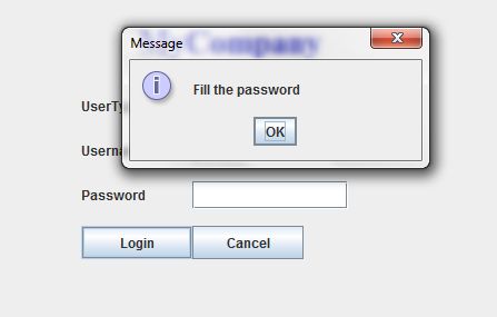 Graphical User Interface Login Page In Java