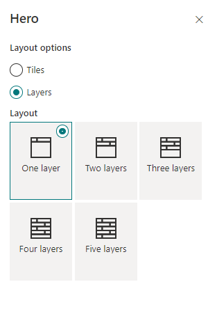 Hero Web Part In SharePoint Online