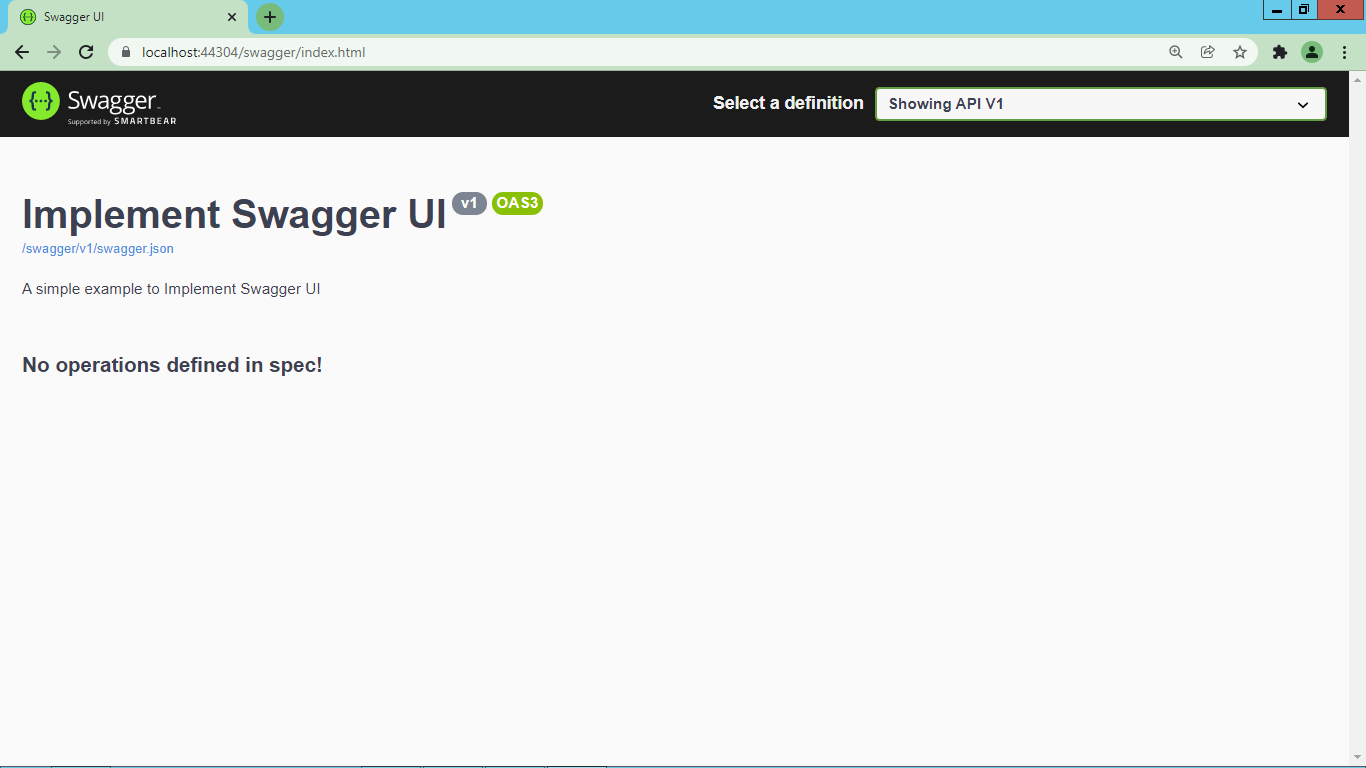 Implement Swagger In ASP.net Core 3.1 Web API