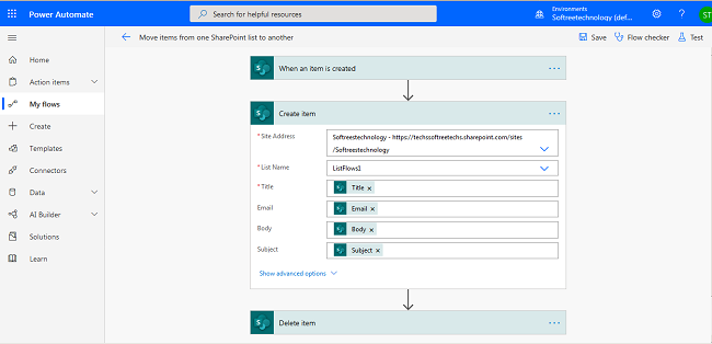Move Items Of A Source List Of A SharePoint Site To The Destination
