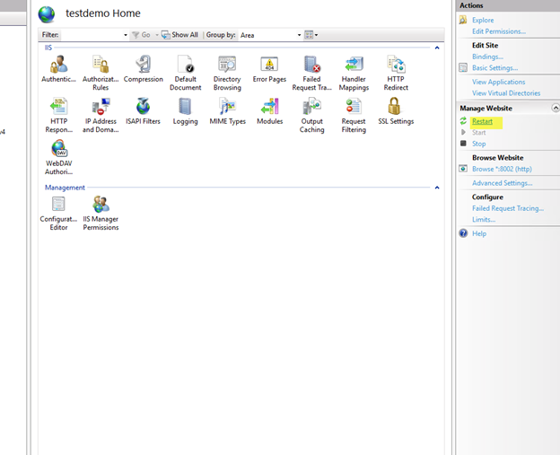 Deployment of ASP.NET Core Application in Windows Server IIS