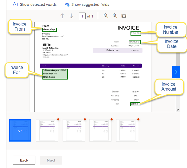 AI Builder to Extract Data from Document in Power Platform