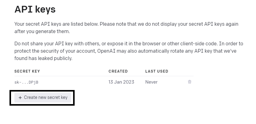 Implementation of ChatGPT in Power Automate