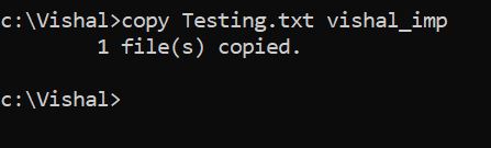 Command Prompt Basic Commands