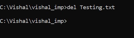 Command Prompt Basic Commands