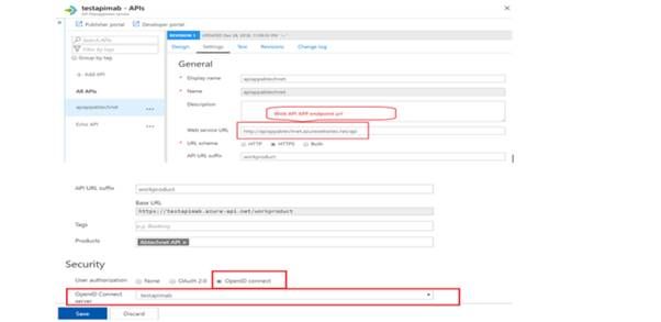 Configure OpenId Connect In Azure API Management