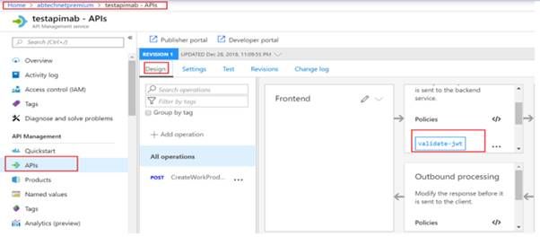 Configure OpenId Connect In Azure API Management