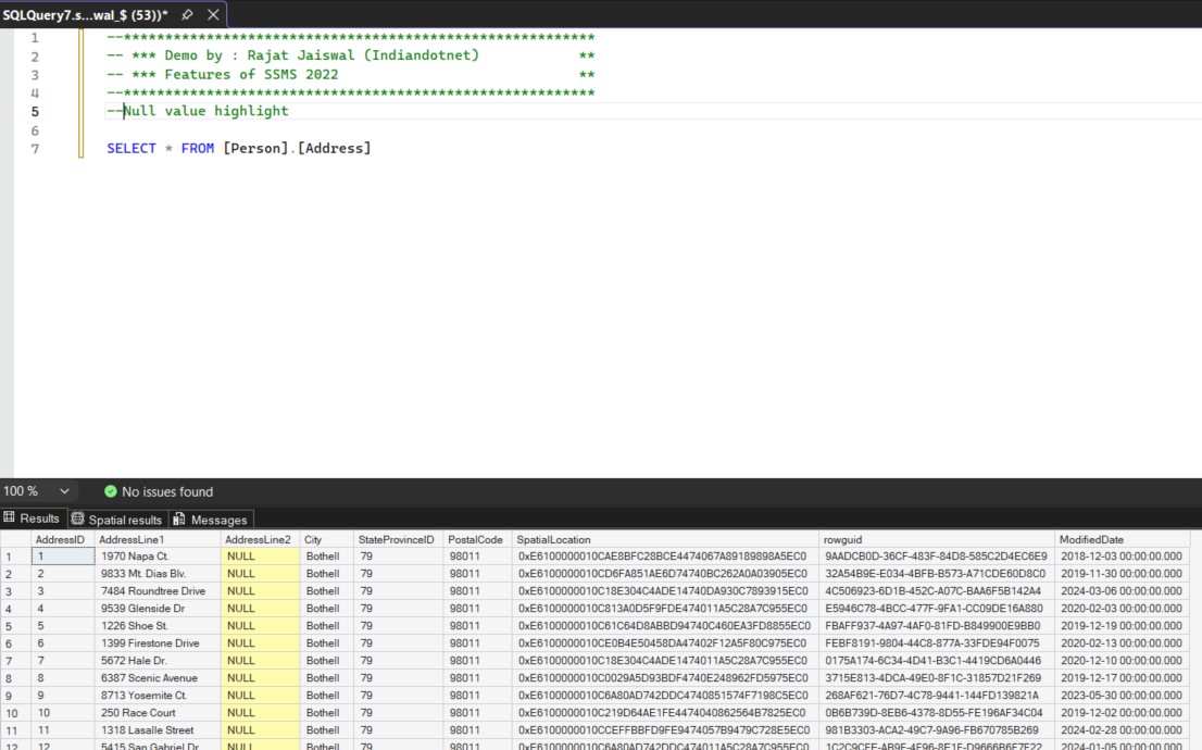 ssms_Nullvalue_Highlight_Indiandotnet