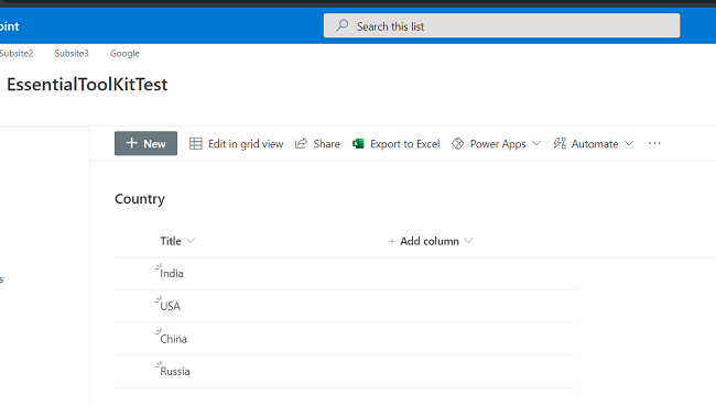 Cascading Dropdowns Using PowerApps
