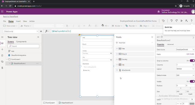 Cascading Dropdowns Using PowerApps