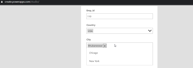 Cascading Dropdowns Using PowerApps
