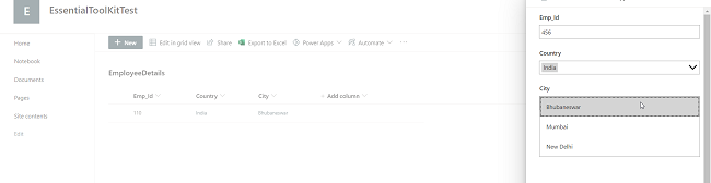 Cascading Dropdowns Using PowerApps