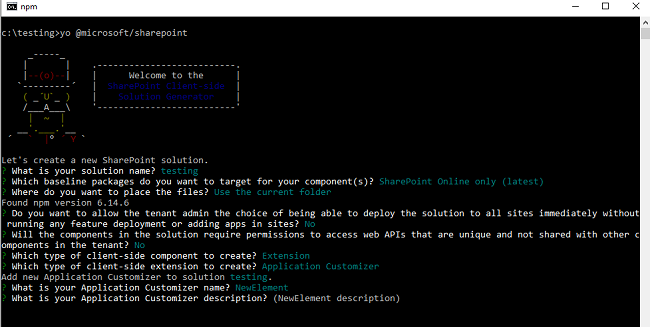Add Top and Bottom Placeholder using App Customizer