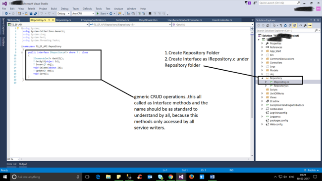 Generic Repository Pattern With Web-API And Entity Framework