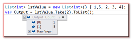 How To Start a List From a Specific Value In C#