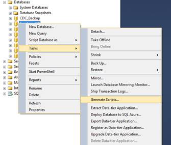Generate Insert Scripts for a Table in SQL Server