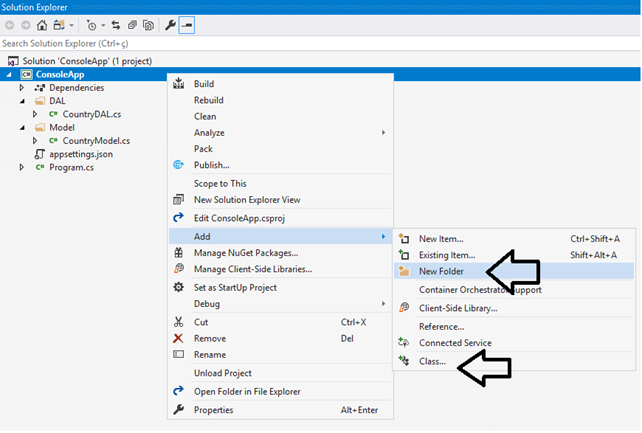 Access SQL Server DataBase In .NET Core Console Application