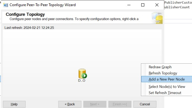 MS SQL Server Replication or Synchronization Peer-to-Peer Topology