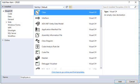 CRUD Operation Using Model View And Controller