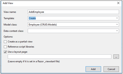 CRUD Operation Using Model View And Controller