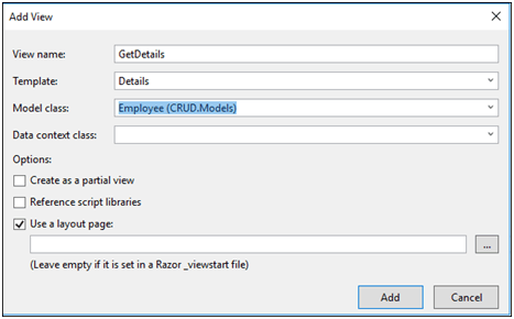 CRUD Operation Using Model View And Controller