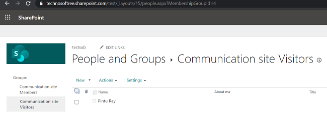 Add User To A SharePoint Group