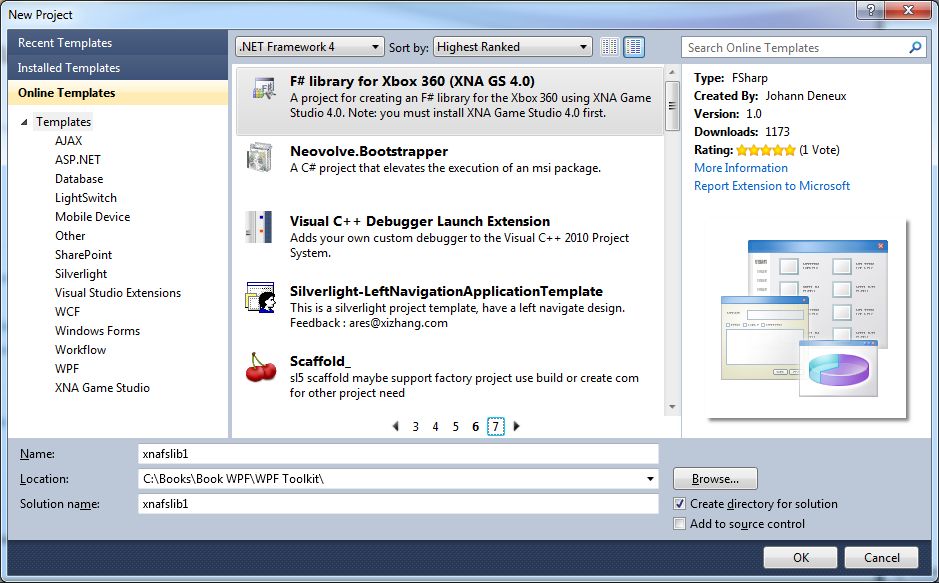 Visual Studio 11 Project Templates