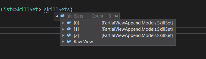 Retrieve Values From Dynamically Appended MVC Partial View