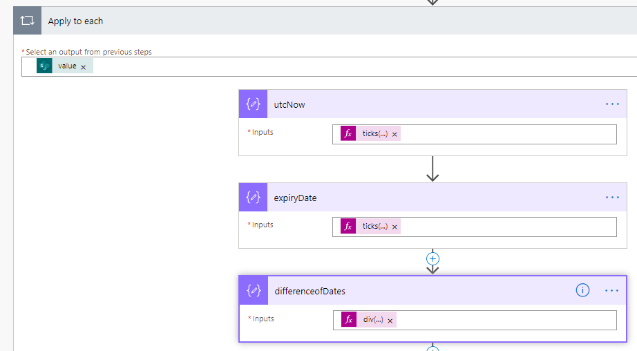 Create an array from get items and convert into an html table in power 