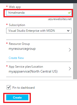 How To Create A Web App In Azure