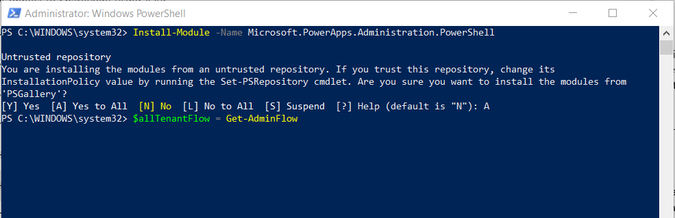 How To Fetch All The Power Automate (Flow) In Tenant
