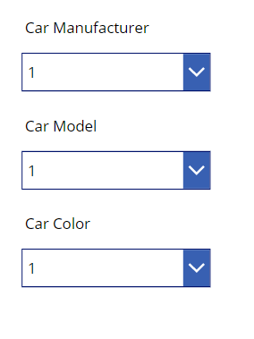 Cascading Dropdown In PowerApps