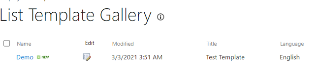 Save A List As Template In SharePoint Online Using PowerShell