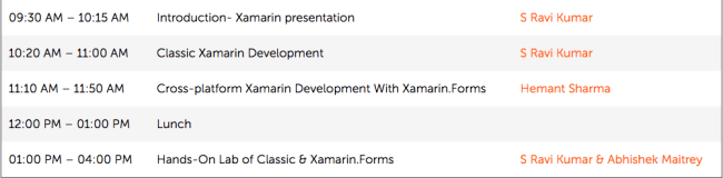 Xamarin DevCon