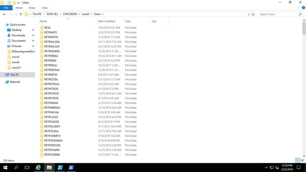 Personal Drive Validation Status Documentation