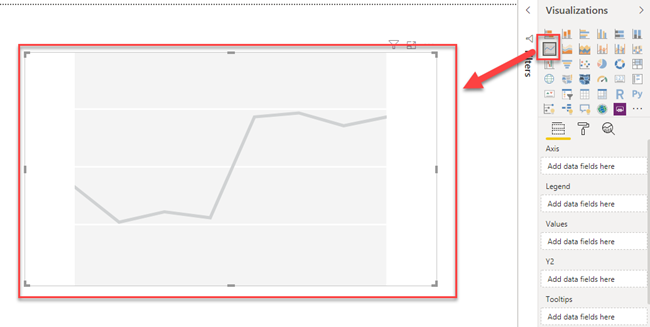 Create A Native Line Chart With Dual Y Axis In Power BI