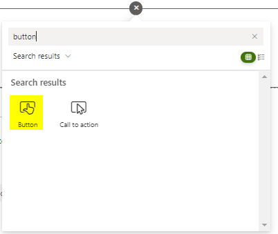 Use of Button Web part in SharePoint Online