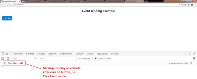 Event And Two-Way Binding In Angular 5